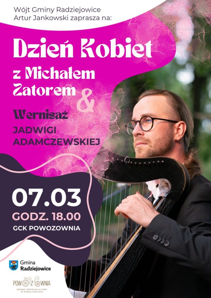 Dzień kobiet zaproszenie na koncert i wernisaż