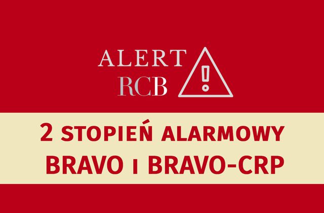 2. STOPNIEŃ ALARMOWY CRP W CAŁEJ POLSCE
