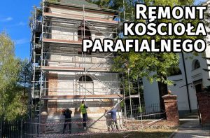 Remont kościelnej dzwonnicy