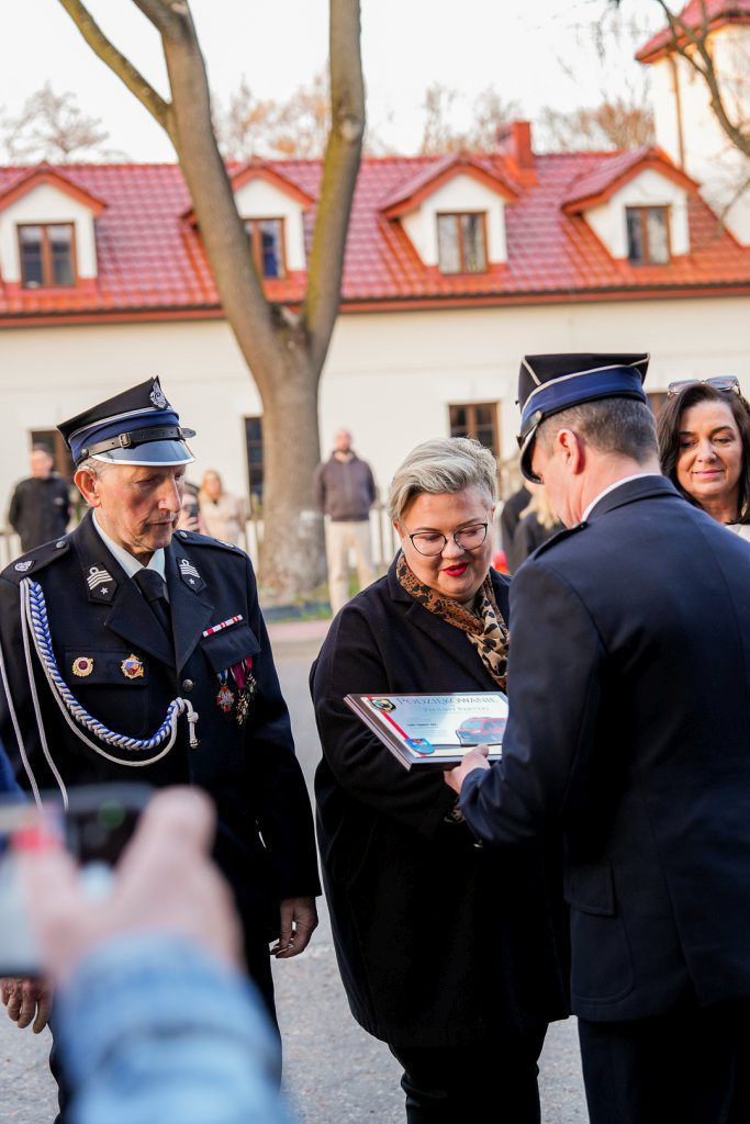 Podziękowanie dla Przewodniczącej Rady Gminy