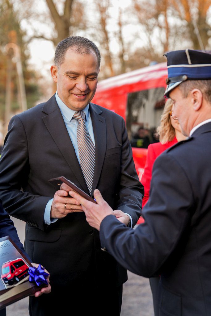 Podziękowanie dla Wójta.