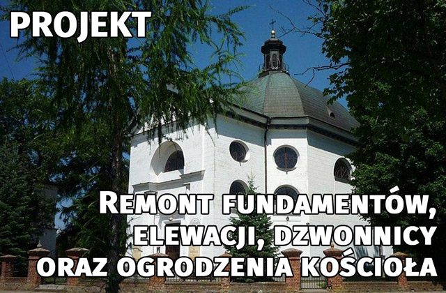 Projekt remont kościoła