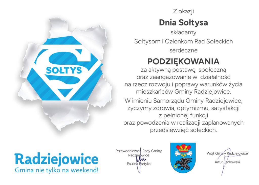 życzenia z okazji dnia sołtysa