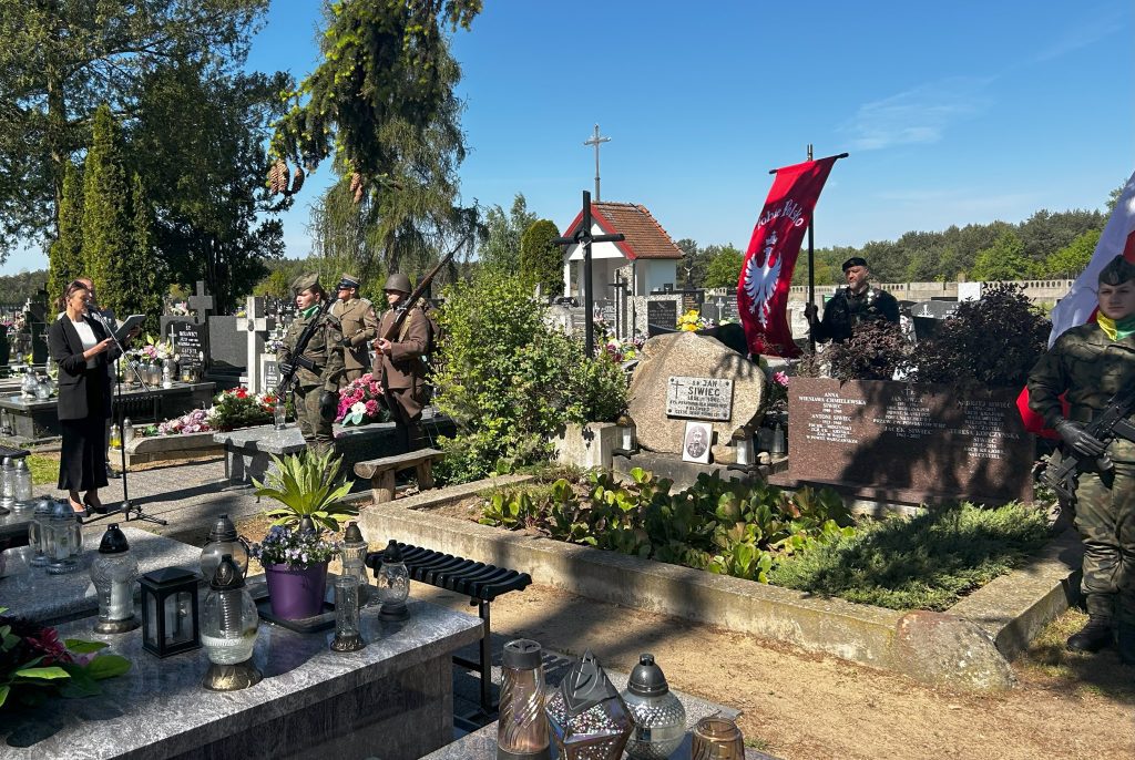 Nagrobek Jana Siwca na cmentarzu w Kuklówce