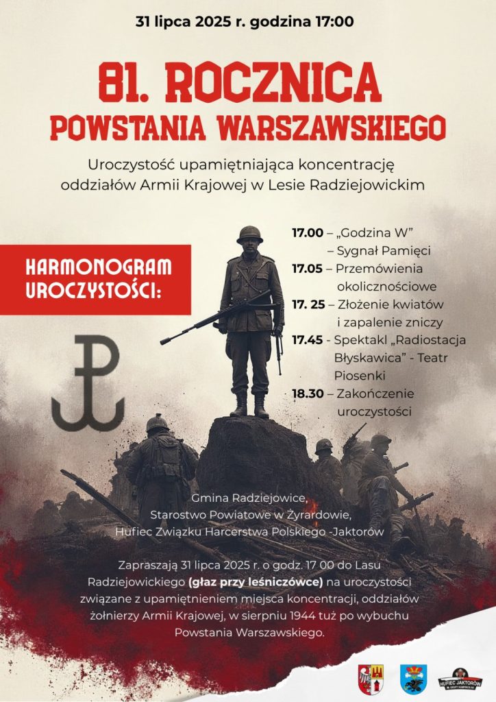 81rocznica wybuchu Powstania Warszawskiego