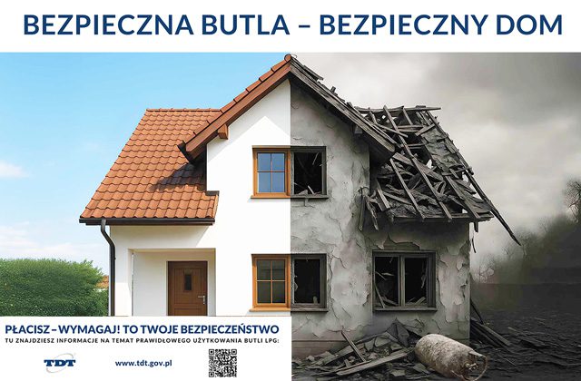 Baner akcji bezpieczna butla