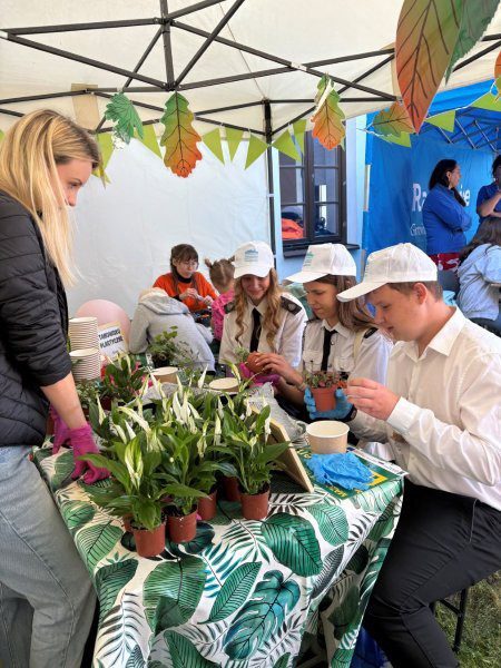 Warszaty sadzenia roślin