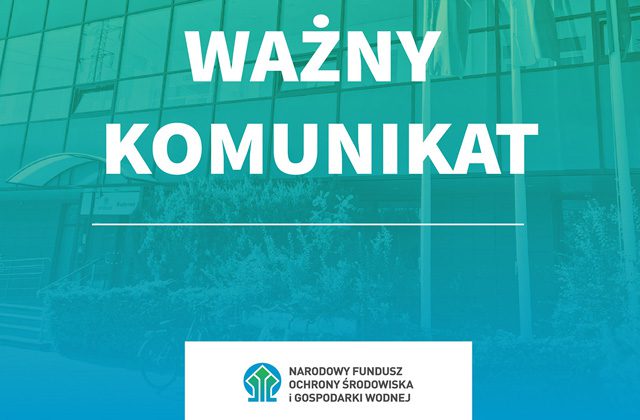 Komunikat w sprawie kotłów