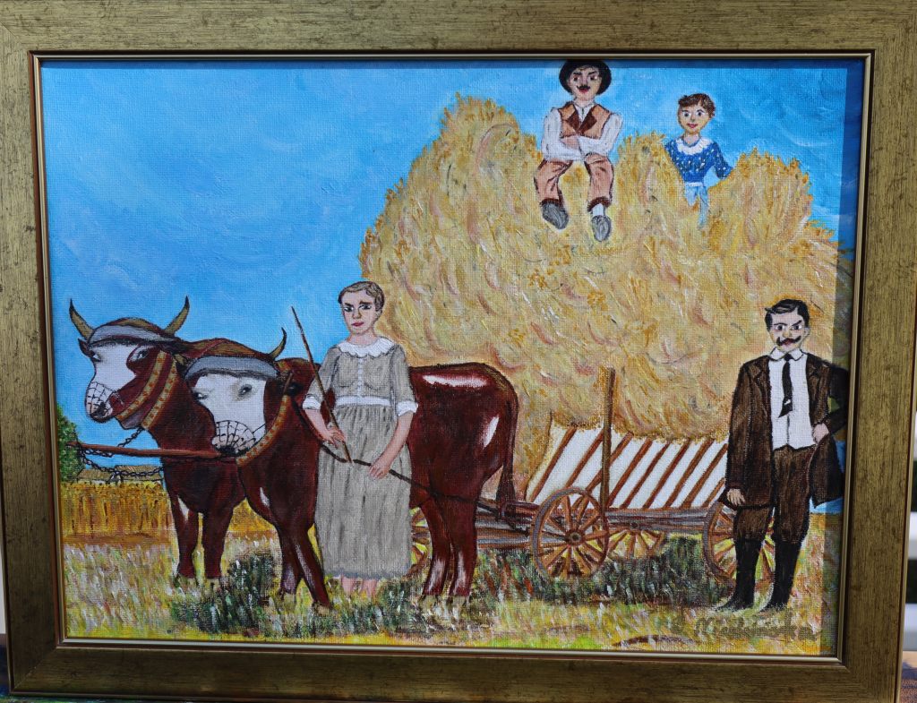 Danuta Niedzińska Wół - konkurs malarski Święto Chleba