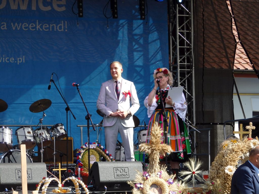 Wójt Gminy na scenie