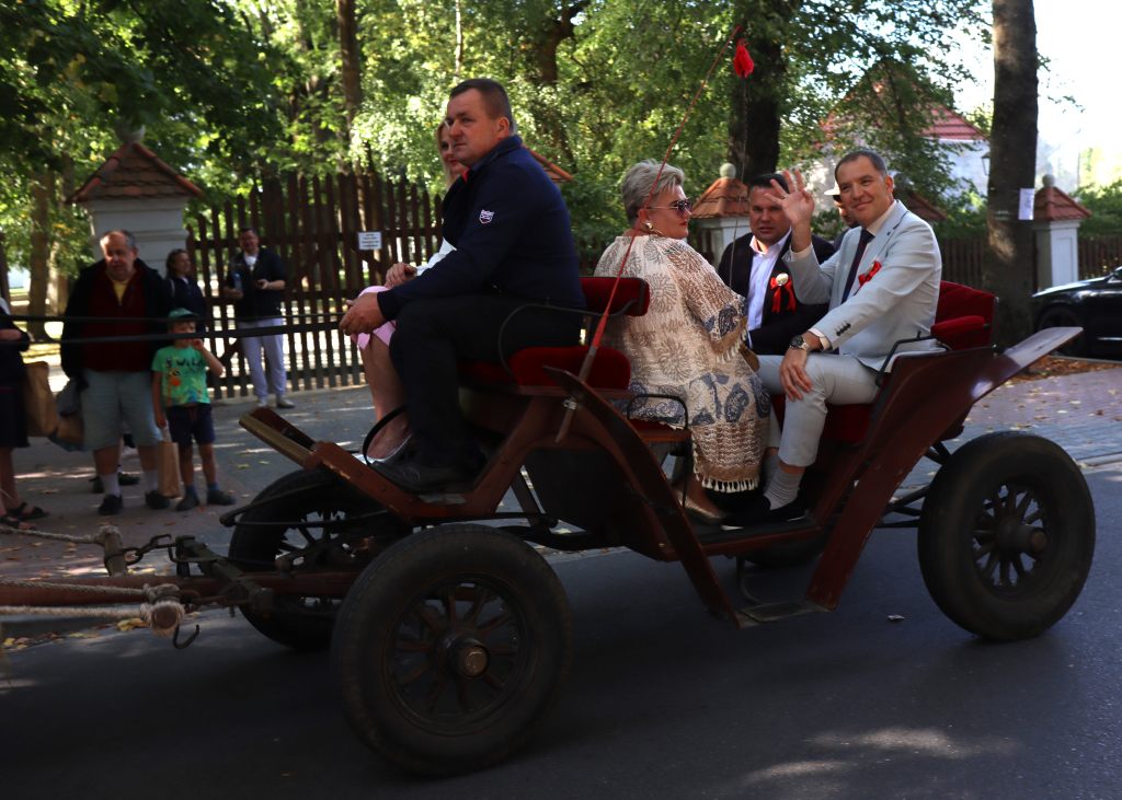 Święto Chleba_ korowód Artur Jankowski wójt