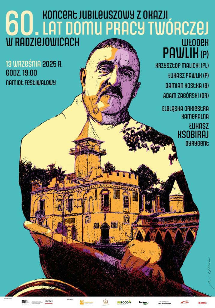 plakat Dom pracy Twórczej w Radziejowicach