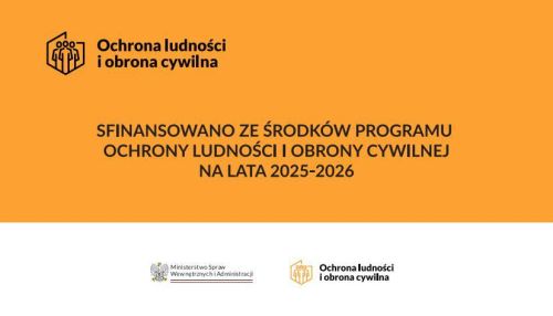 tablica informacyjna programu