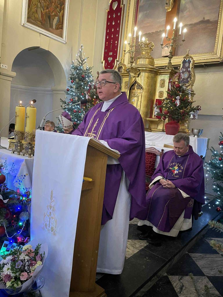 Pożegnanie ks. Henryka Andrzejewskiego obecnego Proboszcza