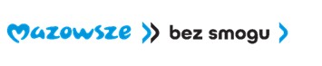 Logo programu „Mazowsze bez smogu"