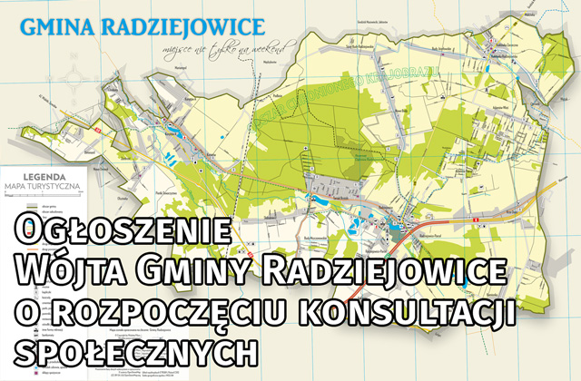 Ogłoszenie Wójta Gminy Radziejowice o rozpoczęciu konsultacji społecznych