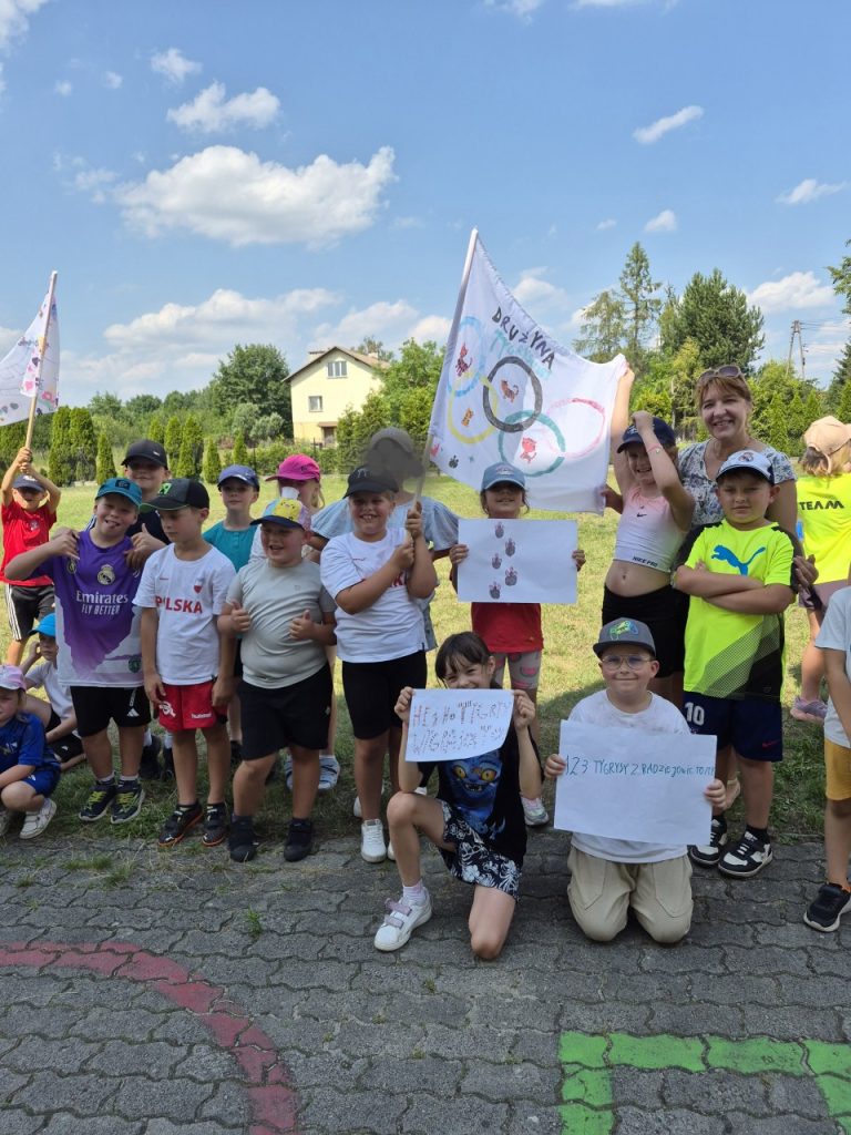 Dzieci, uczestnicy półkolonii